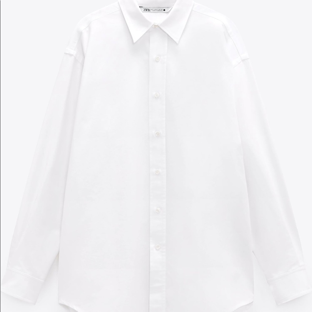 SOLD-ZARA white top